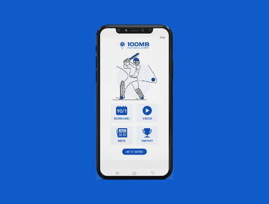 100MB Cricket App Case Study by Vibrant Info