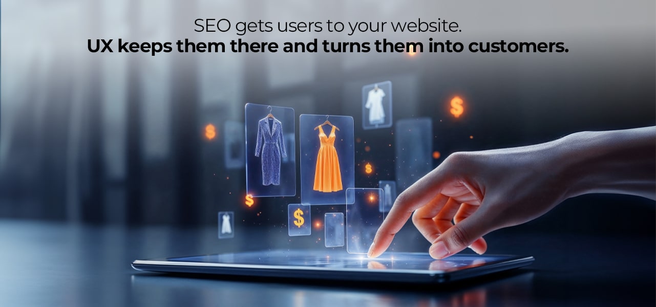 SEO gets users to your website